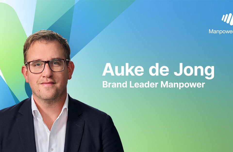 Auke de Jong Brand Leader Manpower